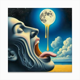 'The Moon' Canvas Print