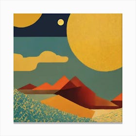 'Sunrise' 4 Canvas Print
