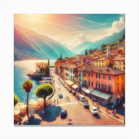 Lake Como 1 Canvas Print