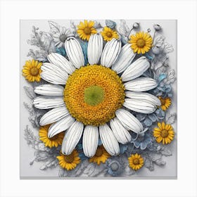 Daisy 8 Canvas Print