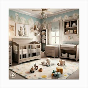 Baby Nursery 2 Canvas Print