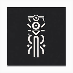 Nsibidi ifunanya Canvas Print