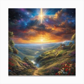 Starry Night 2 Canvas Print