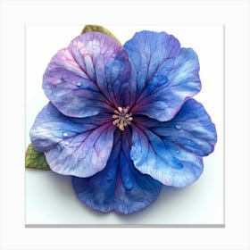 Blue Hydrangea 3 Canvas Print