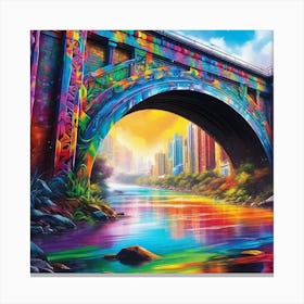 Rainbow Bridge 2 Canvas Print