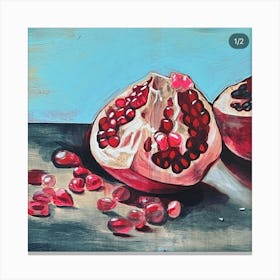 Pomegranate Canvas Print