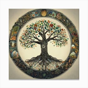 Tree Of Life 2 Canvas Print