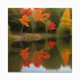 River Reflections Canvas Print