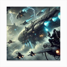 Stormriders Canvas Print