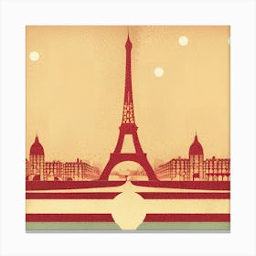 Paris Skyline Canvas Print