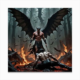 Demons And Devils Canvas Print