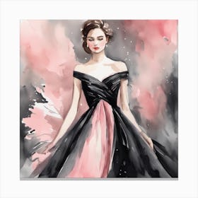 Fashion Illustration 3 Canvas Print