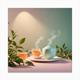 Tea Art 383 Canvas Print