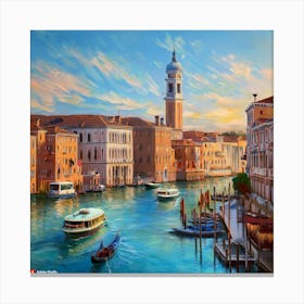 Grand Canal Venice Canvas Print