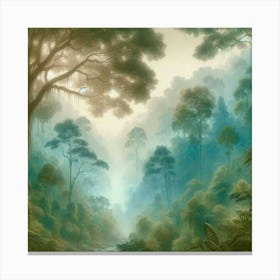 Tropical Forest 12 Canvas Print