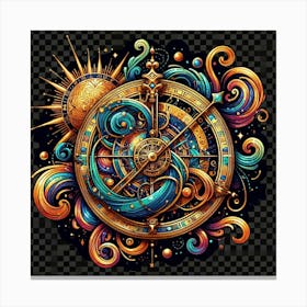 Compass 1 Canvas Print