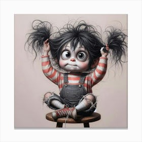 Troll Doll Canvas Print