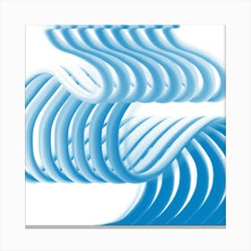 Blue Wave Canvas Print
