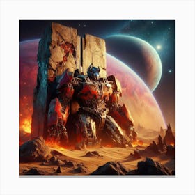 Transformers The Last Knight 9 Canvas Print