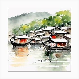 Chinese Painting (102) Canvas Print