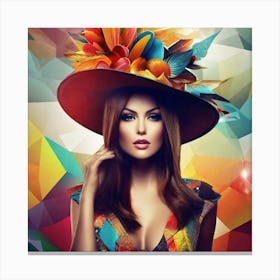 Colorful Hat 7 Canvas Print