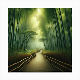 Bamboo Forest 11 Canvas Print