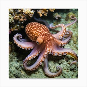 Octopus 15 Canvas Print