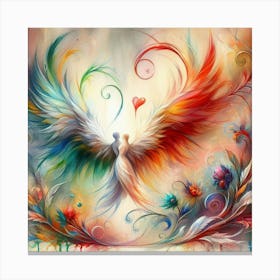 Angel Wings 34 Canvas Print