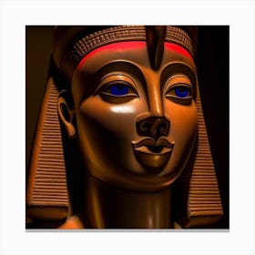 Egyptian Head Canvas Print