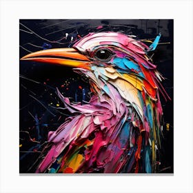 Colorful Bird Canvas Print