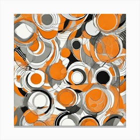 Abstract Circles Canvas Print