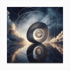 Spiral In The Sky Canvas Print