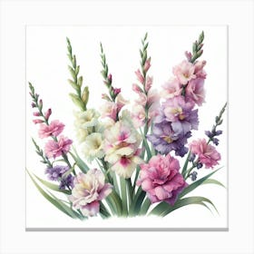 Gladioli 3 Canvas Print