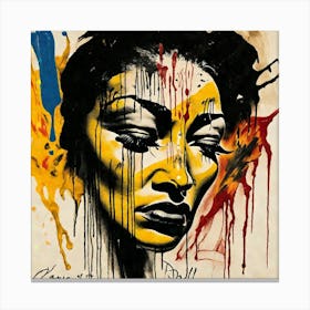 Afro-American Woman 2 Canvas Print