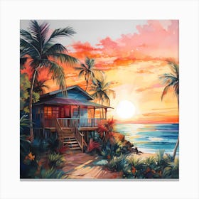 Caribbean Dreaming Canvas Print