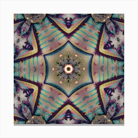 Abstract Mandala 3 Canvas Print