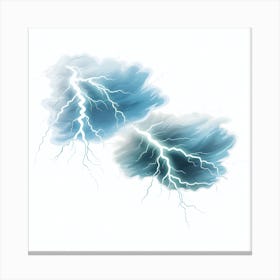 Lightning In The Sky 3 Canvas Print