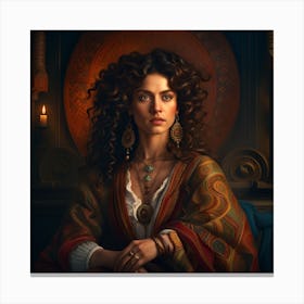 Sarah Canvas Print