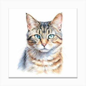 Foldex Cat Portrait 1 Canvas Print