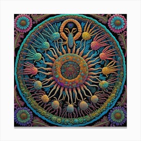 Mandala Canvas Print