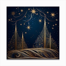 Elegant Christmas Design Series022 Canvas Print