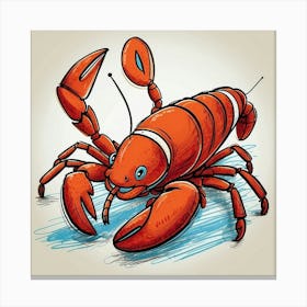 Lobster 7 Canvas Print