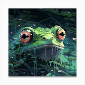 Frog z Canvas Print