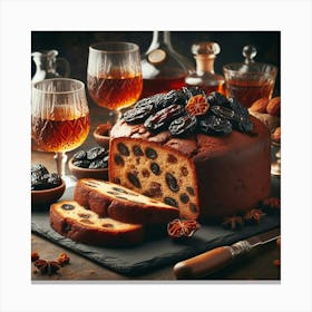 Apricot Cake Canvas Print