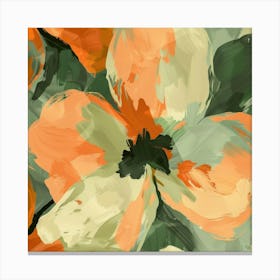 Abstract Of Flowers Canvas Print