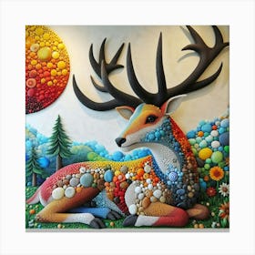 Deer 6 1 Canvas Print