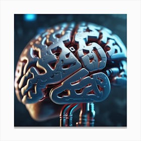 Artificial Brain 43 Canvas Print