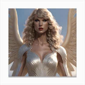 Angel Taylor Swift Canvas Print