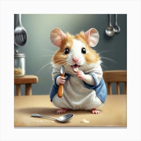 Hamster 48 Canvas Print