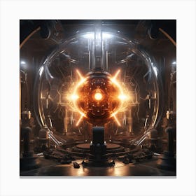 Proton fusion 8 Canvas Print